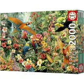 Educa Birds Of The Amazon Puslespill 2000 Stykker