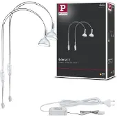 Paulmann 999.08, Metall, Rund, CE, 2 lamper, LED, 4 W