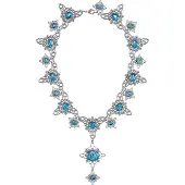 Noble Collection Harry Potter forhekset opal-halskjede