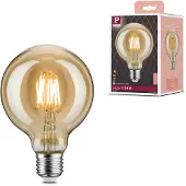 Paulmann E27 6,5W 825 LED-globepære G95 gull