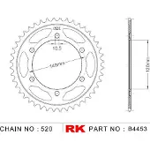 Rk 4453 520 Bakre Tannhjul