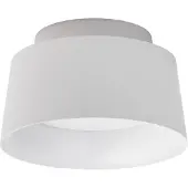 Loom Design LED-taklampe Cookie, hvit aluminium Ø 15 cm