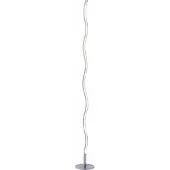 JUST LIGHT LED-gulvlampe Wave 3 000K 120 cm i stål