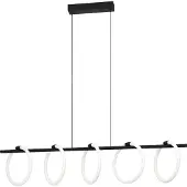 Eglo CARANACOA LANGBORD 5L SORT/HVID
