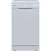 Candy Brava CDPH 2L1049W-01, Frittstående, Slimline (45 cm), Hvit, Hvit, Knapper, 2 kurver