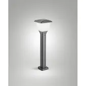 FABAS LUCE Veilampe Lena, 60 cm, mørkegrå, metall, E27, IP65