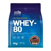 Star Nutrition Whey-80 Myseprotein 4 kg