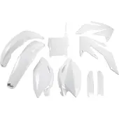 Ufo Honda Crf 250r 2004-2005 Hokit104f-041 Fork Protectors & Plastsett