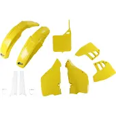 Ufo Suzuki Rm 125 1992-1992 Sukit397f-101 Fork Protectors &amp; Plastsett