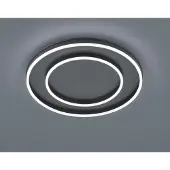HELESTRA Sona LED-taklampe, svart, Ø 59 cm