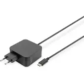 Digitus - Strømadapter - AC 100-240 V - 65 watt - svart