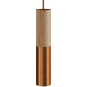 Creative Cables Tub-e14 Tre-og Metallrør For Spotlys Med Dobbeltringlampeholder