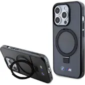 BMW Ring Stand M Collection MagSafe-etui for iPhone 15 Pro - Svart