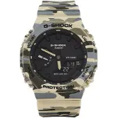 Casio Ga-2100 45.4mm 20atm Quartz Analog-digital Klokke