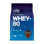 Star Nutrition Whey-80 Myseprotein 1 kg