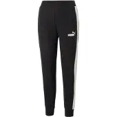 Puma Around the Block Pants Women, Clothing, Black/White, M