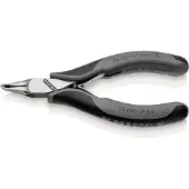 Knipex 64 62 120 ESD, Skjæretang, Stål, Plast, Svart, Grå, 120 mm, 70 g