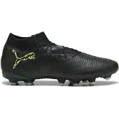 Puma FUTURE 8 PRO FG/AG Football Boots Unisex, Shoes, Black/Fizzy Light/Green Terrain, 40.5