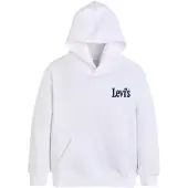Levi's Classic And Clean Hoodie Bright White (152 / 12 år)