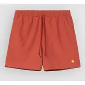 Carhartt WIP Chase Swim Boardshorts rød