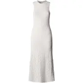 Pepe Jeans for woman. PL9537820 Kenia dress white (L), Casual, Polyester, Sleeveless / Straps