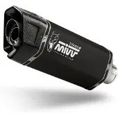 MIVV 2x1 Sr-1 Black Titanium Yamaha T-max 560 2025-26 Homologert Komplett Linjesystem