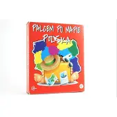 Abino Pek med fingeren på kartet - Polen 72106