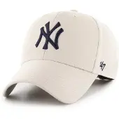 47 Brand 47 Merke 47 Merke New York Yankees MVP Cap B-MVP17WBV-BN Bezowe One Size
