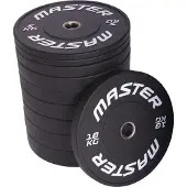 Master Fitness Vektskiver Pakke Gummi 150 kg