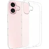 Mtp Products iPhone 16 Antiskli TPU-deksel - Gjennomsiktig
