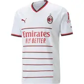 Puma A.C. Milan Away 22/23 Replica Jersey Men, Clothing, White/Tango Red, L