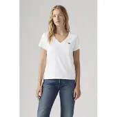 Levi's Perfect Slub Kort Ermet V-hals T-skjorte