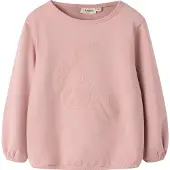 Lil´ Atelier Lil' Atelier Genser - NmfOmads - Misty Rose m. Kirsebær - - 4 år (104) - Genser