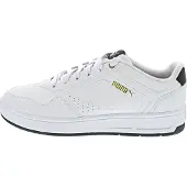 Puma Court Classic Sneakers Unisex, Shoes, White/Black/Gold, 42