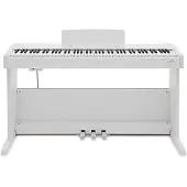 Gear4Music VISIONKEY-500 Digitalpiano fra Matt Hvit