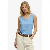 Superdry Scoop Neck Ermeløs T-skjorte