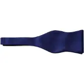 Suitable Snøre Silke Navy Mørkeblå