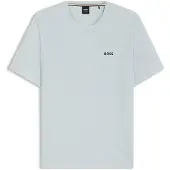 BOSS for man. 50535891 Light blue Waffle T-shirt (XXL), Homewear, Cotton, Short sleeve