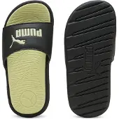 Puma Cool Cat 2.0 Sandals Kids, Shoes, Black/Apple Spritz, 33