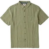 Vissla Linen Pin Skjorte grønn