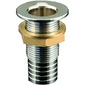 Oem Marine 1 1/2´´ Messing Krommet Skroggjennomføring