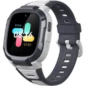 Mibro Kids P6 - Smartklokke med stropp - håndleddstørrelse: up to 248.5 mm - display 1.4 - 128 MB - Bluetooth, Wi-Fi, LTE - 4G - 2 megapiksel kamera - grå