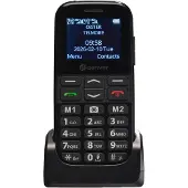 Denver BAS-18800L seniortelefon / brukervennlig 4G-mobil / trygghetstelefon med SOS-knapp / ladestasjon