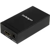StarTech.com HDMI til Displayport aktiv adapter/konverter med opptil 1920x1200 (hunn/kvinne) - videokonverter - svart (HDMI2DP)