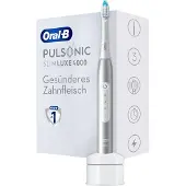 Braun Oral-B Pulsonic Slim Luxe 4000 elektrisk sonisk tannbørste, platina