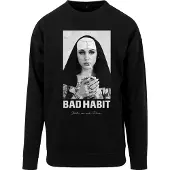 Mister tee Bad Habit Langarmet T-skjorte