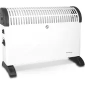 Emerio Konvektorelement 2000 W / Flyttbart elektrisk varmeelement med termostat / Frittstående romvarmer