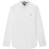 Superdry for man. M4011037A Classic Oxford L/S Shirt white (XXL), Cotton, Long sleeve
