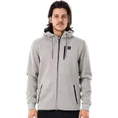 Rip Curl Anti Series Departed Hettegenser med glidelås grå