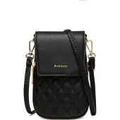 INF Crossbody telefonveske, skulderveske, håndveske Black